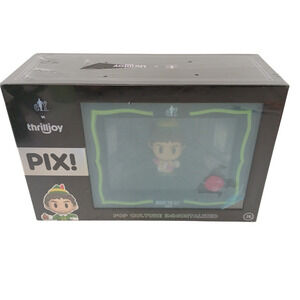 Elf x Thrilljoy PIX Buddy the Elf Collectible Figure Display Box New Rare